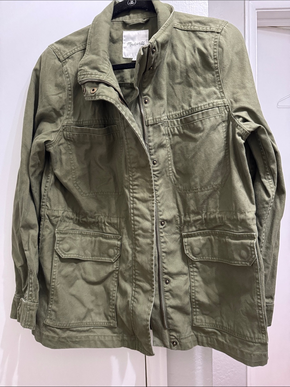 Madewell Olive Green Utility Jacket